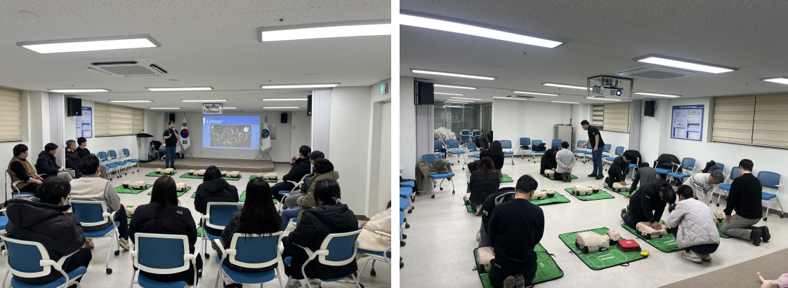 응급처치 및 심폐소생술 이미지