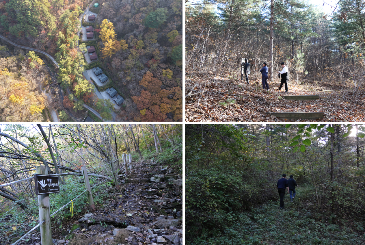 망경대산 등산로 정비 이미지